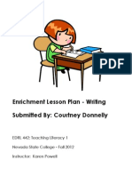 Enrichment Lesson Plan
