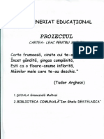 Proiect de Parteneriat Cartea Leac Pentru Suflet