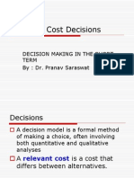 Relevant Costs-2007