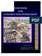 Civil Engineers Hand Book For Construction Supervision