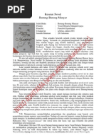 Download Resensi Novel by Nikko Adhitama SN11486307 doc pdf