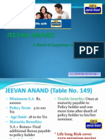 LIC Jeevan Anand Policy  Call your LIC agent  Anandaraman R Mob