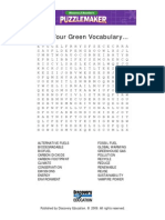 WordSearchGreen Puzzle
