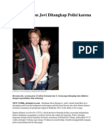 Putri Jon Bon Jovi Ditangkap Polisi Karena Narkoba