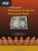 Khazanah Manuskrip Qur'an Di Kalimantan Barat