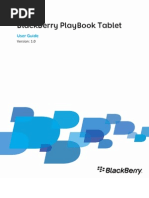 BlackBerry PlayBook Tablet-User Guide