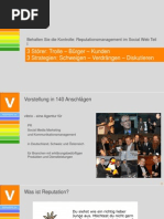 Download Behalten Sie die Kontrolle - Reputationsmanagement im Social Web by vibrio Kommunikationsmanagement Dr Kausch GmbH SN114877820 doc pdf