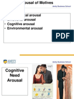 Physiological Arousal - Emotional Arousal - Cognitive Arousal - Environmental Arousal