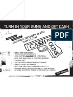 Cash For Guns Flier