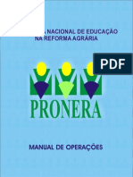 PRONERA Manual de Operacoes