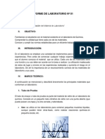 Informe 1 Materiales Del Laboratorio