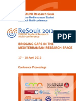 ReSouk 2012 Proceedings-FINAL