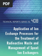 Application of Ion Exchange Processes For The Treatment of Radioactive Waste....