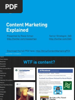 Content Marketing Explained