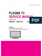 Lg Tv Plasma 60pc1d 60pc1d Service Manual 2
