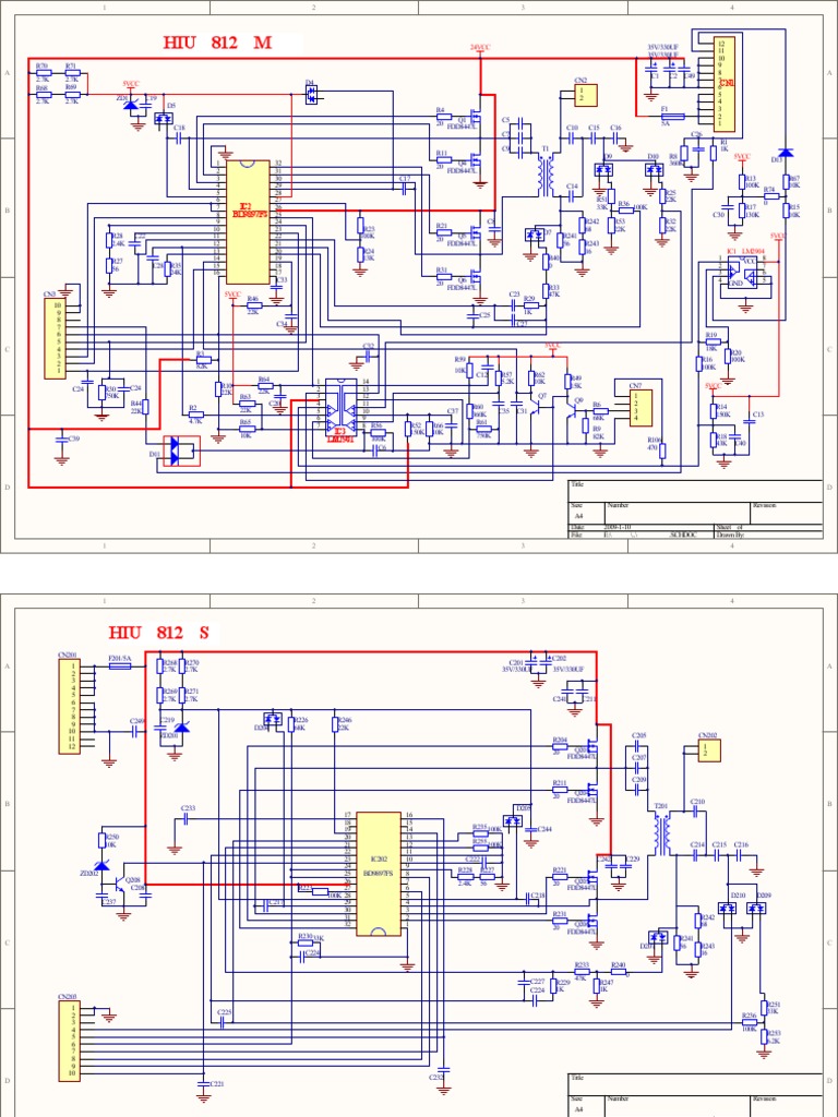 HPC 1654e Hiu 812 S Hiu812 M LCD TV Inverter | PDF