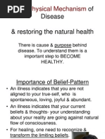 3. Meta-Physical Mechanism of Disease& Healing 24 Slides