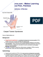 Carpal Tunnel Syndrome - A Review