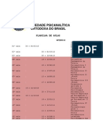 Calendário unificado nit VII e IX