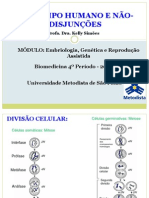 Cariotipo-Humano e Nao-Disjuncoes - Biomedicina 4 Periodo