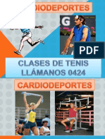 Cardiodeportes Clases de Tenis
