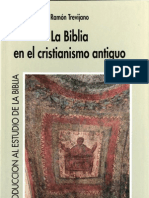 LA BIBLIA EN EL CRISTIANISMO ANTIGUO_Ramón Trevijano
