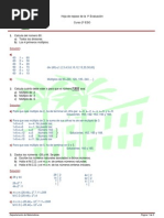 Soluciones de Actividades de Recuperación 1 Evaluación (2º ESO)