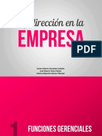 TEMA 4 - La dirección en la empresa