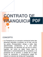 Contrato de Franquicia