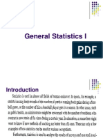 General Statistics Ison