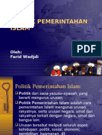 Politik Pemerintahan Islam