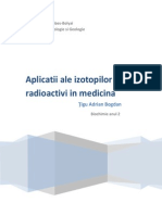 Izotopi Radioactivi in Medicina