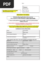 2009 PB Application Form