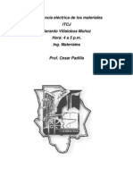 Resistencia Eléctrica de Los Materiales