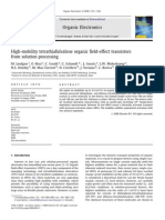 2008 - High-Mobility Tetrathiafulvalene Organic Field-Effect Transistors