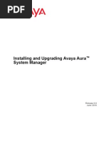 Installing and Upgrading Avaya Aura Session Manager