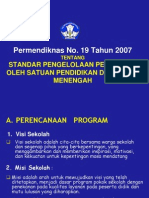 Permendiknas No. 19 Tahun 2007 