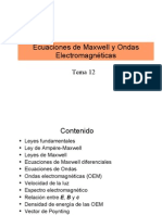 Ecuaciones de Maxwell y Ondas Electromagneticas