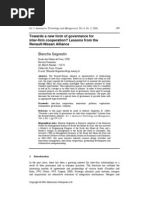 Download B Segrestin - Towards a New Form of Governance for Interfirm Cooperation by bertlacomb256 SN11501886 doc pdf