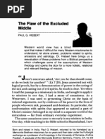 PAUL G HIEBERT The Flaw of The Excluded Middle