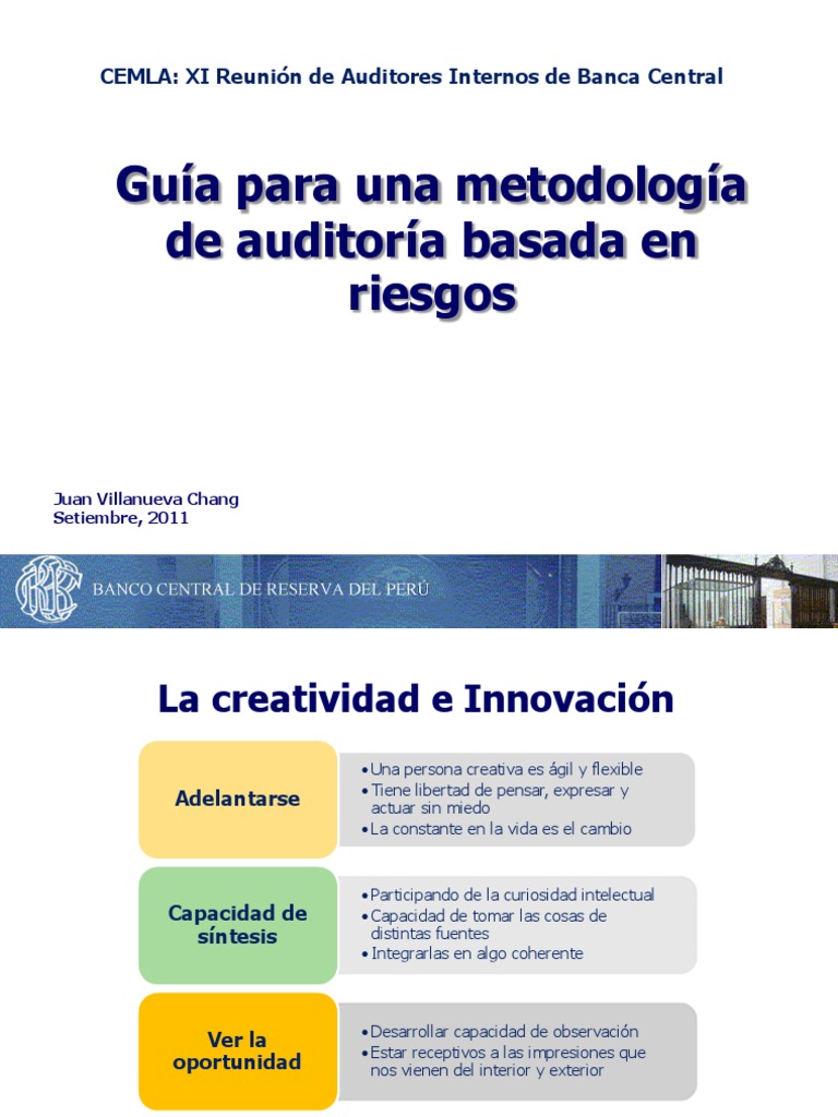 Metodología de Auditoría Basada en Riesgos | PDF | Auditoría financiera ...