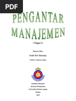 Download MakalahPengantarManajemen1byPauloMPHarianjaSN115035191 doc pdf