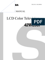 LCD Color Television: Service Manual