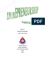 Entrepreneurship - English for Business