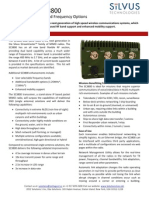 Solutions - Silvus Streamcaster 3800 Mimo Radio Datasheet