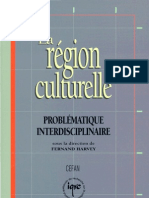 Harvey, F. (Dir.) - La Région Culturelle: Probématique Interdisciplinaire