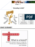 "Branding in B2B": Group - 2