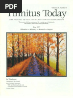 Download Tinnitus Today September 1999 Vol 24 No 3 by American Tinnitus Association SN115050899 doc pdf