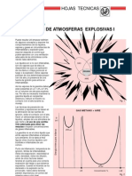 Tabla de Límites de Inflamabilidad de Distintas Sustancias