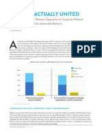 Demos National Survey on Corporate Political Spending and Reforms October 25, 2012